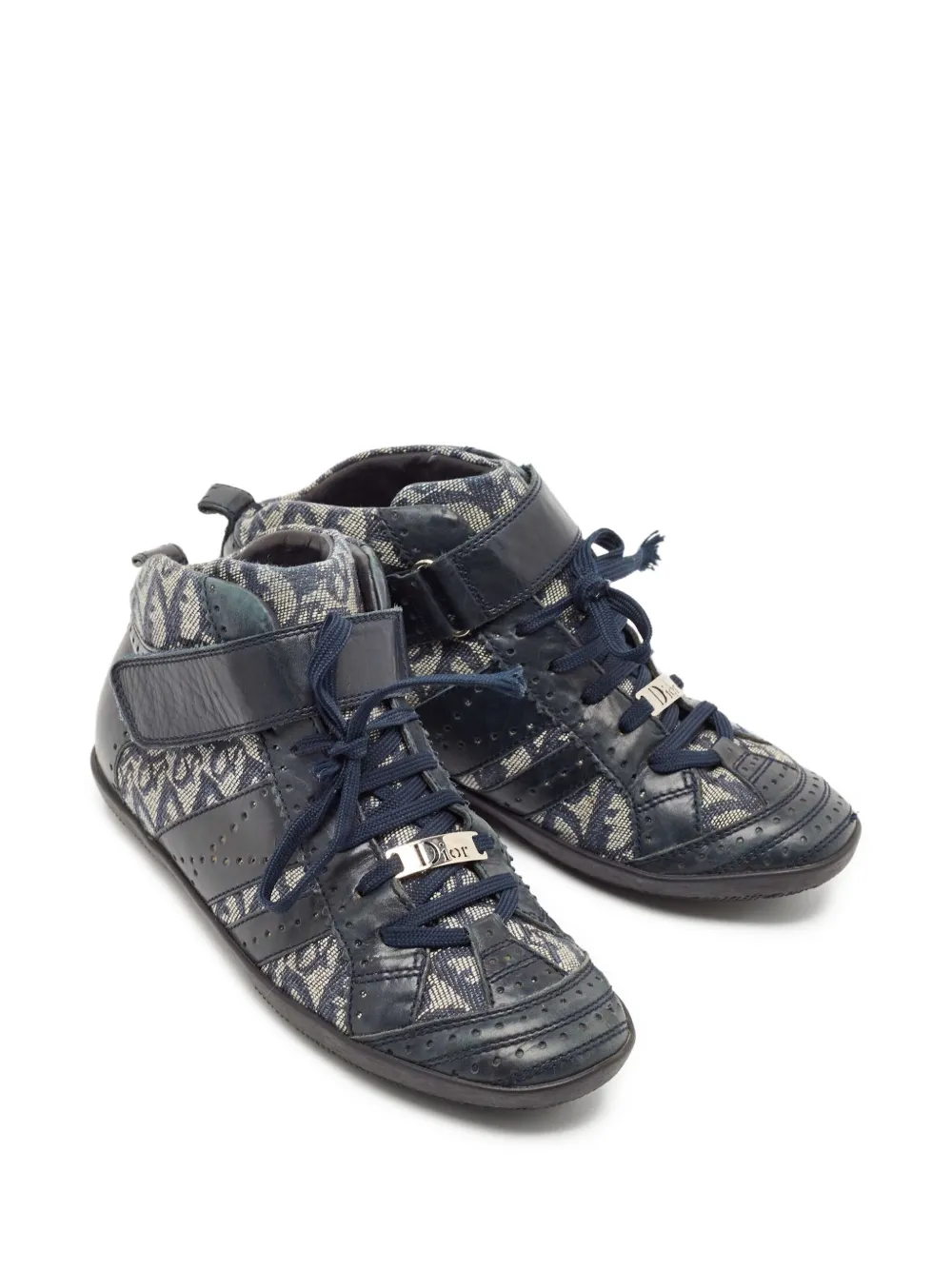 Christian Dior Pre-Owned Trotter sneakers - Blauw