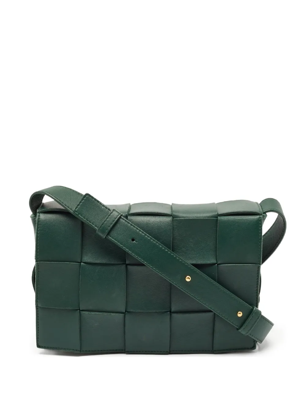 Bottega Veneta Pre-Owned Cassette crossbodytas Groen