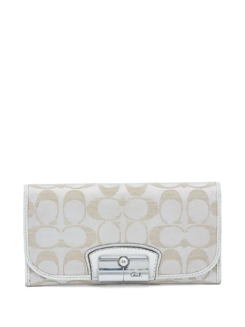 Coach Vintage pre-owned logo-jacquard wallet