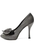 Louis Vuitton Pre-Owned 110mm platform rose pumps - Grey