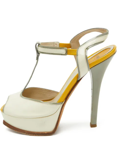 Fendi Pre-Owned sandalias con tacón