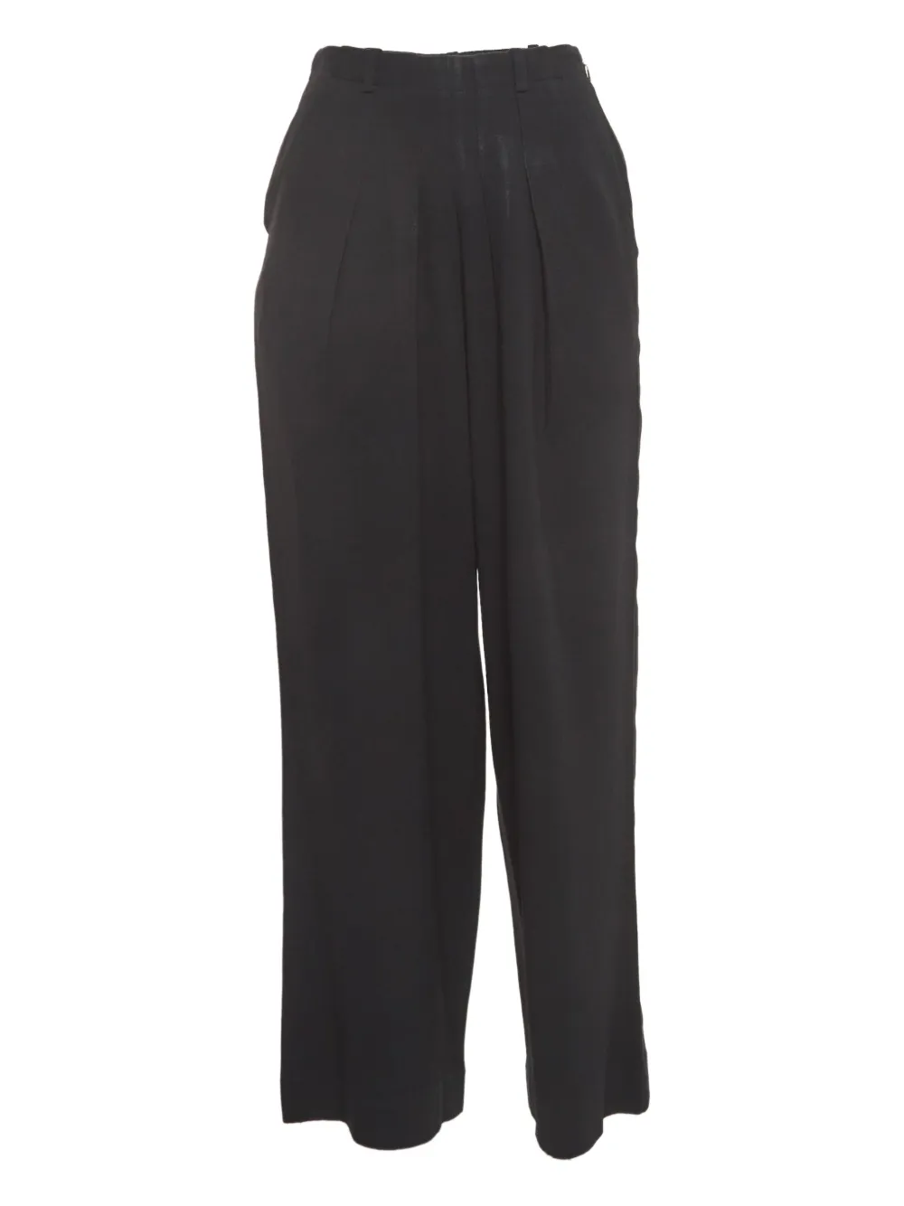 Chloé Pre-Owned pleated trousers | Black | Image 1