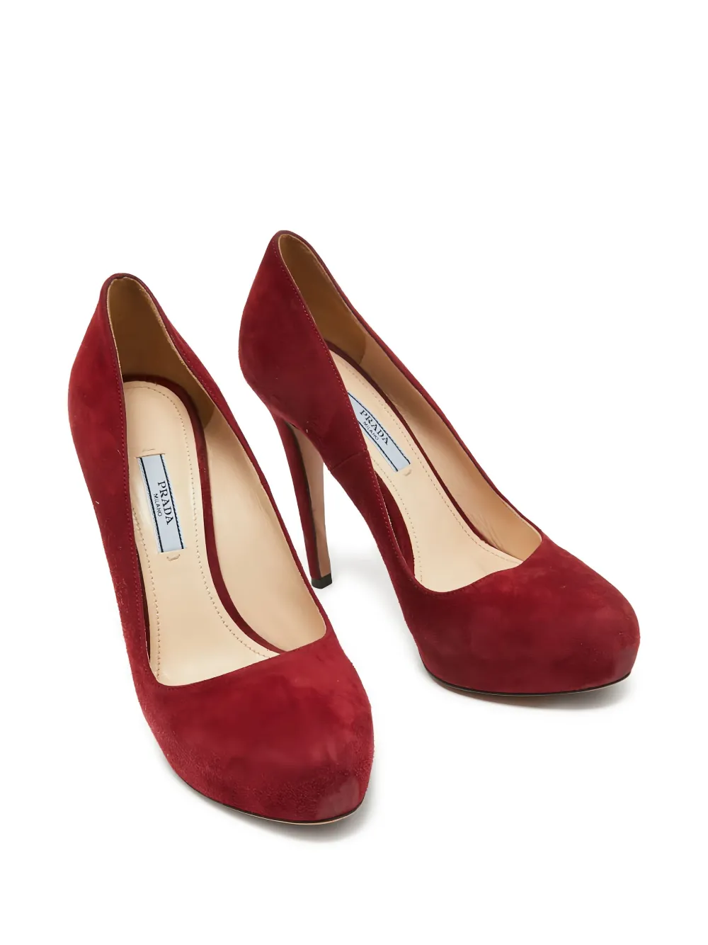 Prada Pre-Owned suede heeled pumps | Image 2