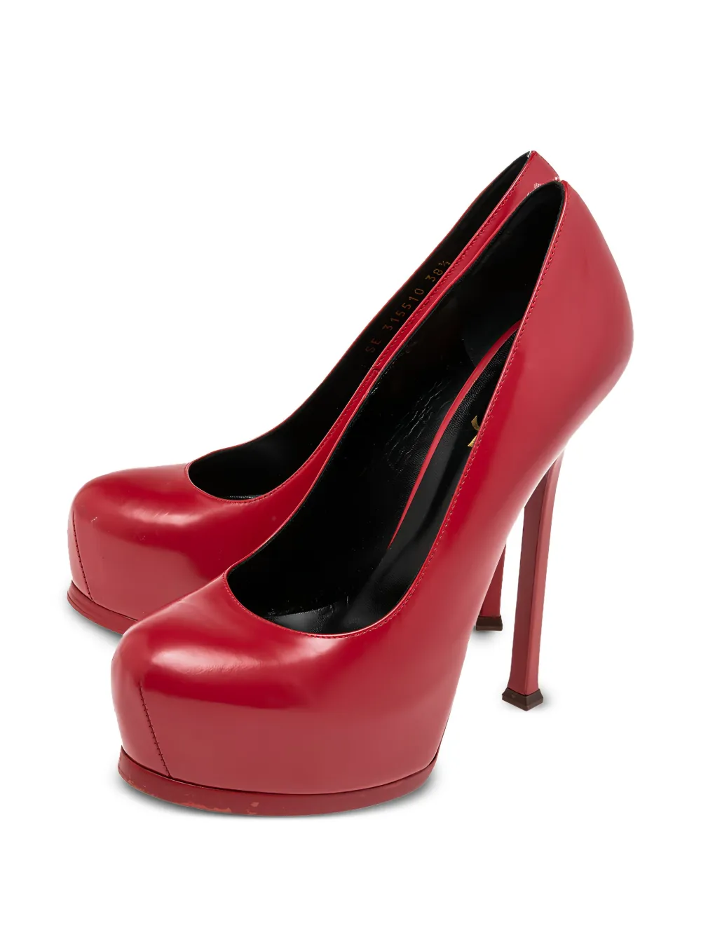 Saint Laurent Pre-Owned 150 mm Tribtoo pumps - Rood
