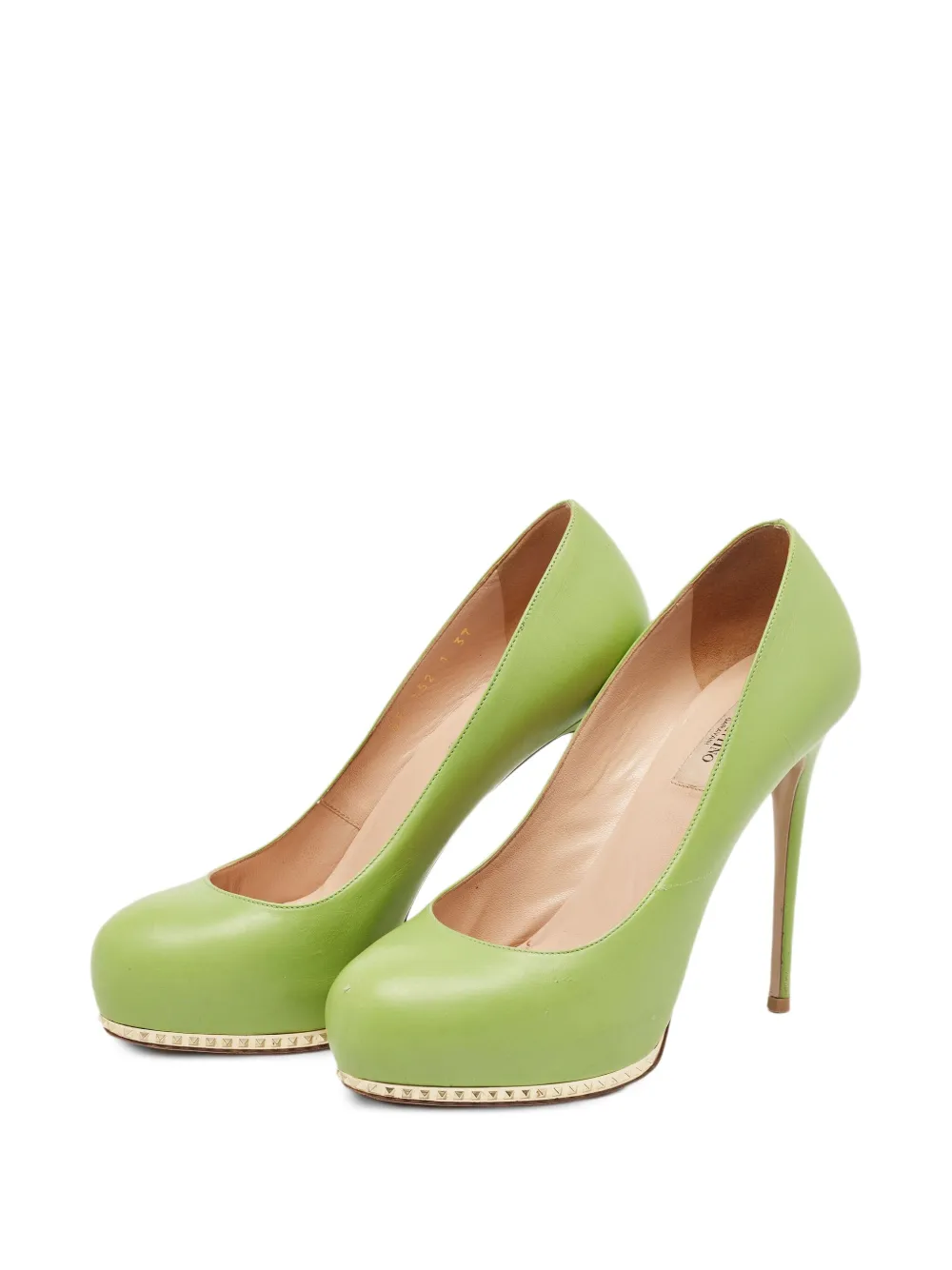 Valentino Garavani Pre-Owned 2023 120 mm Spike pumps - Groen