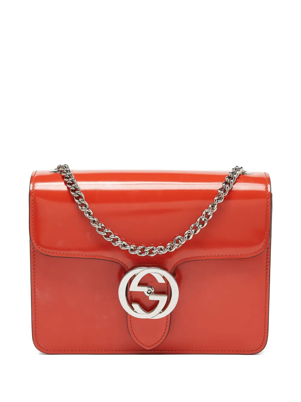 Gucci Pre-Owned GG leather tote bag - Arancione