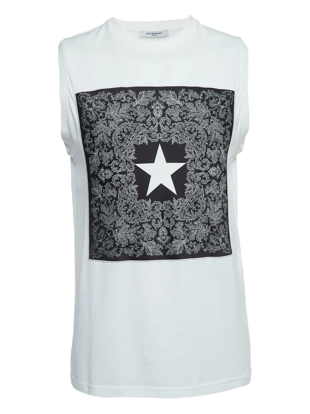 Givenchy Pre-Owned top con estampado de cachemira 2024 | blanco | Image 1