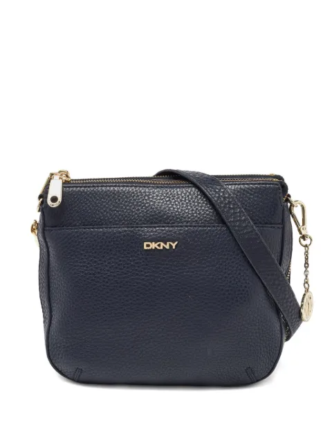 DKNY Vintage leather crossbody bag