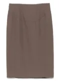Saint Laurent Pre-Owned 2000s pencil skirt - Brown