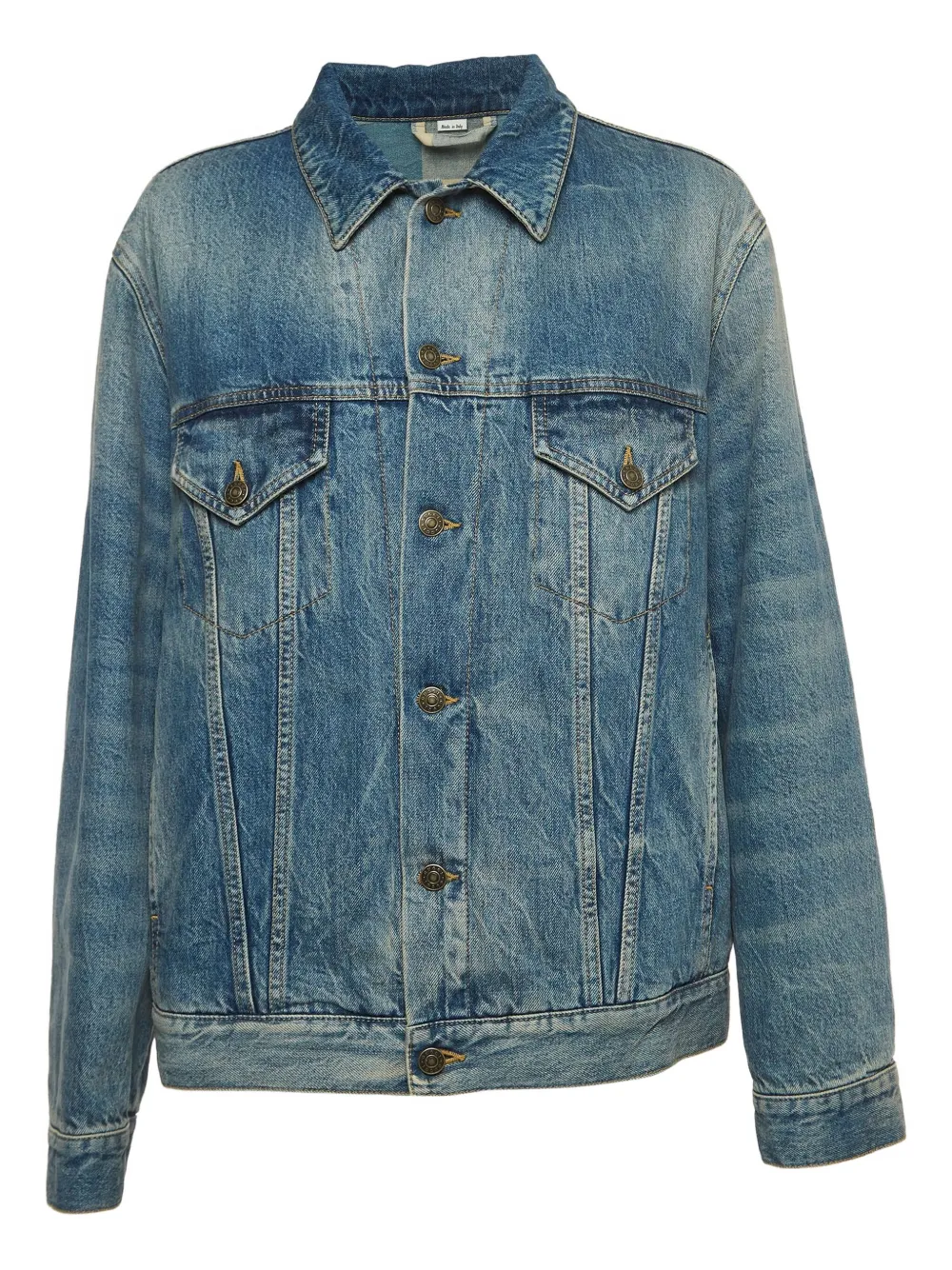 Gucci Pre-Owned denim jacket - Blu