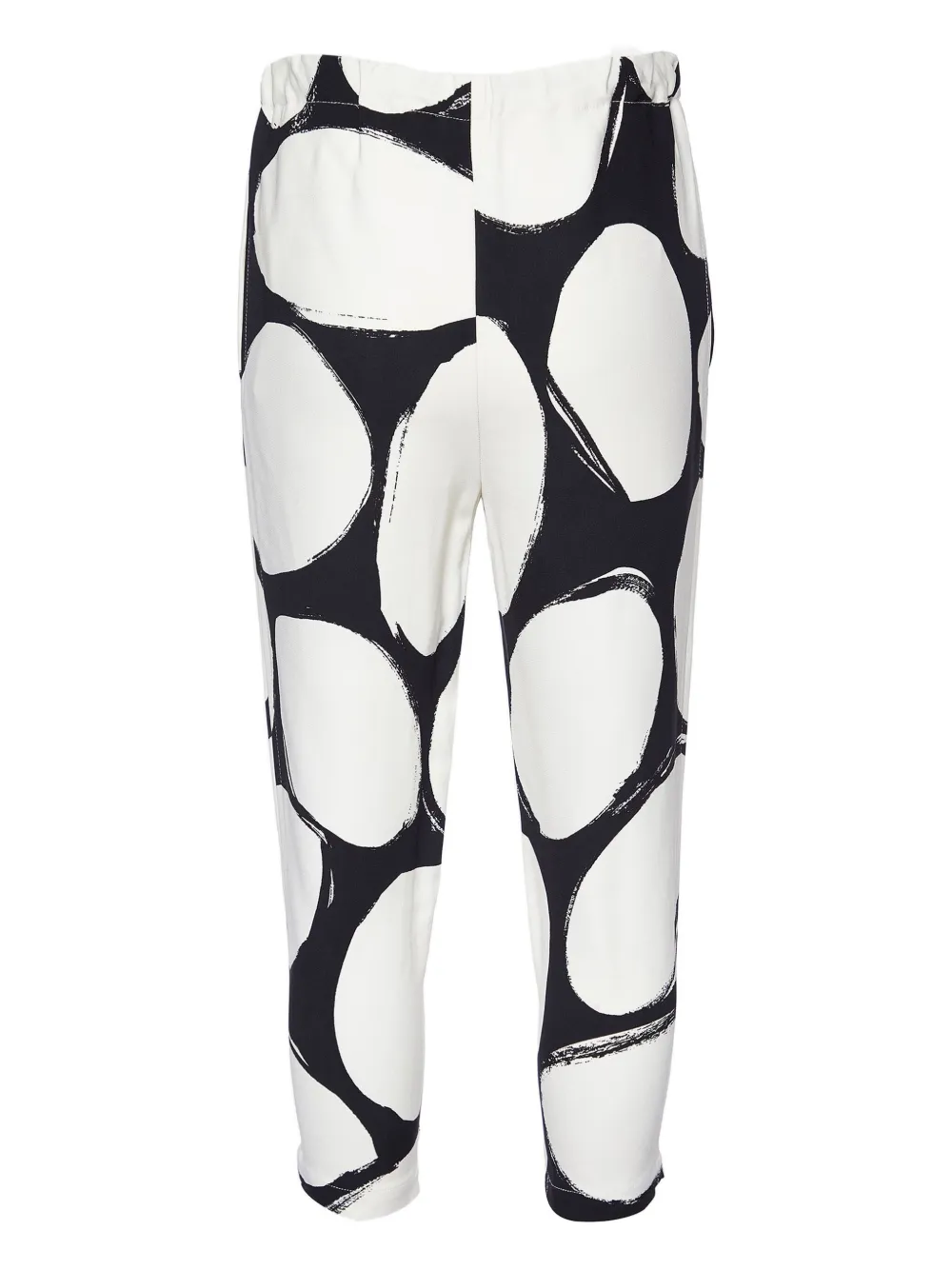 Marni Pre-Owned abstract-print straight-leg trousers | Image 2