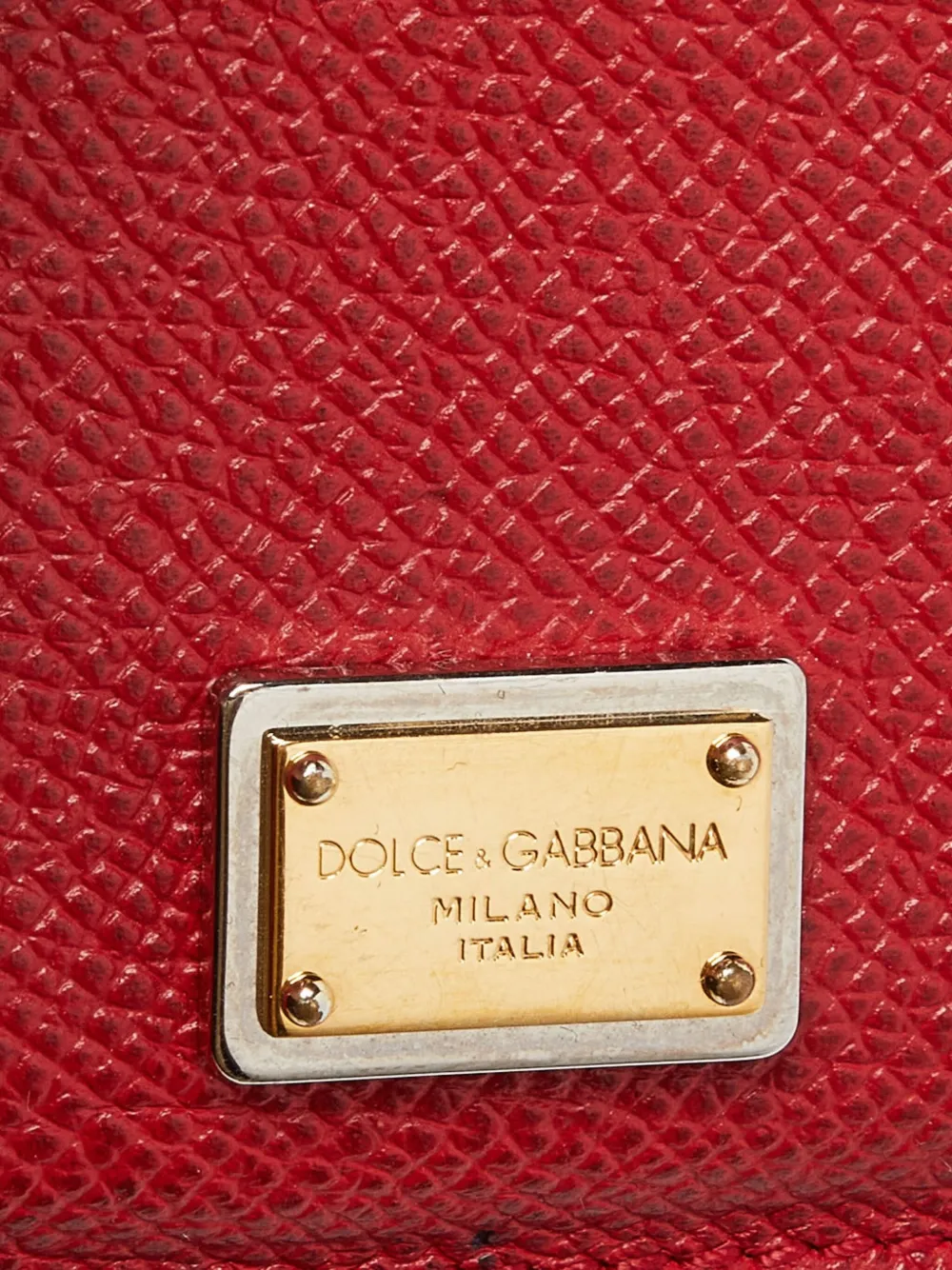 Dolce & Gabbana Pre-Owned Cover per smartphone in pelle con placca logo | Image 6