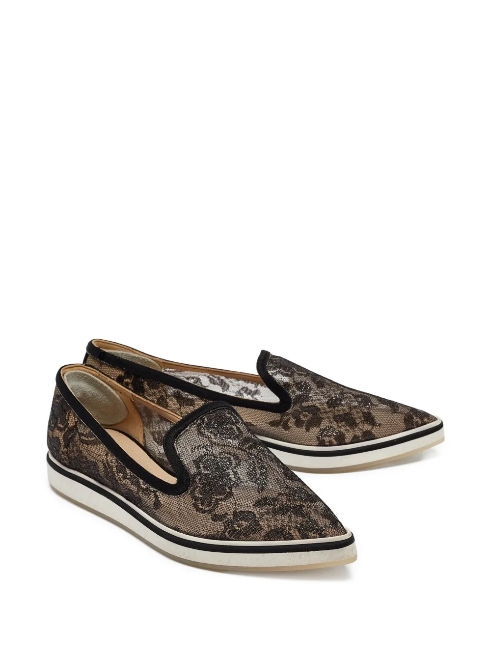 Nicholas Kirkwood pre-owned Alona lace loafers | Image 2