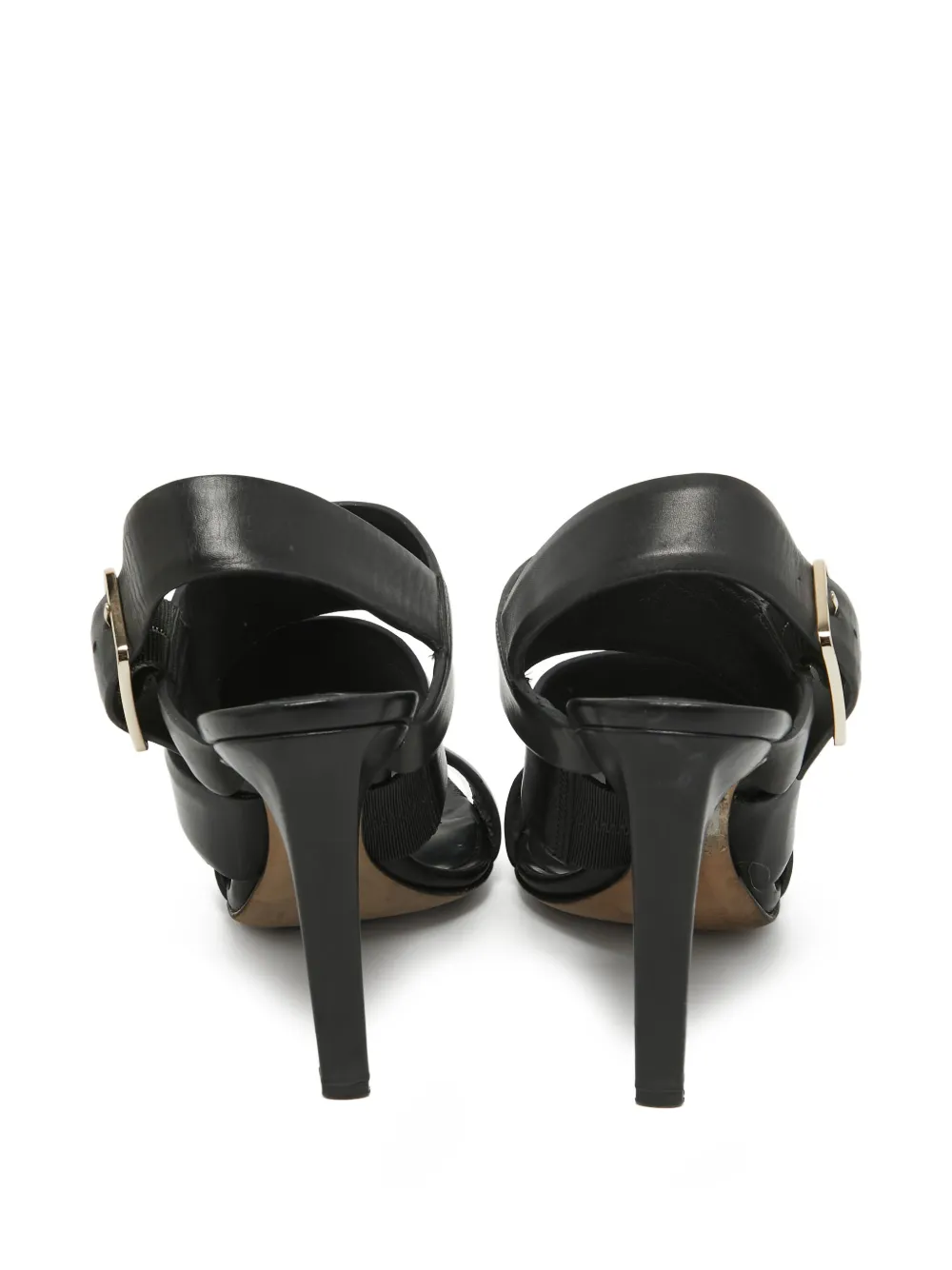 Pre-Owned Alexander Wang 2024 100 mm slingback pumps - Zwart