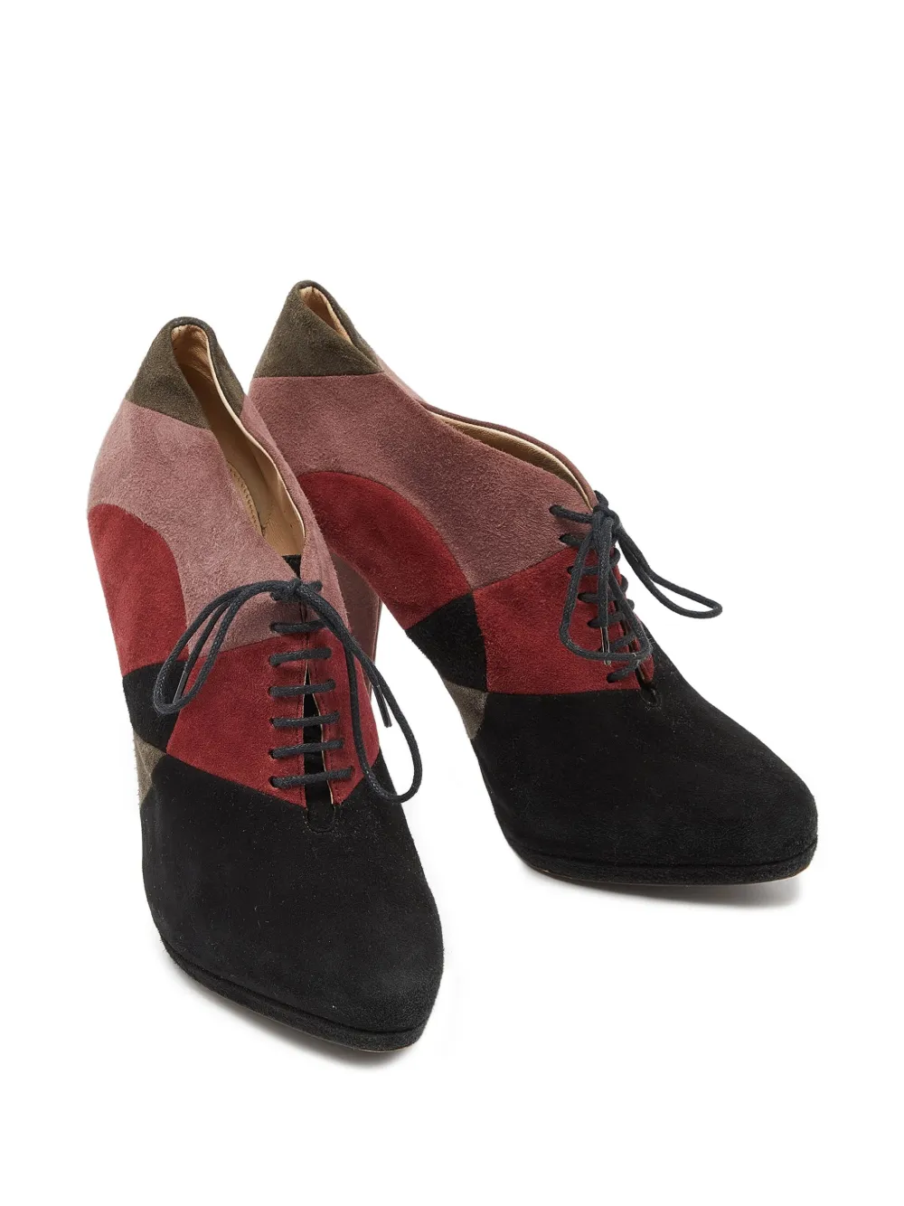 Prada Pre-Owned 120mm suede heeled boots | Image 2