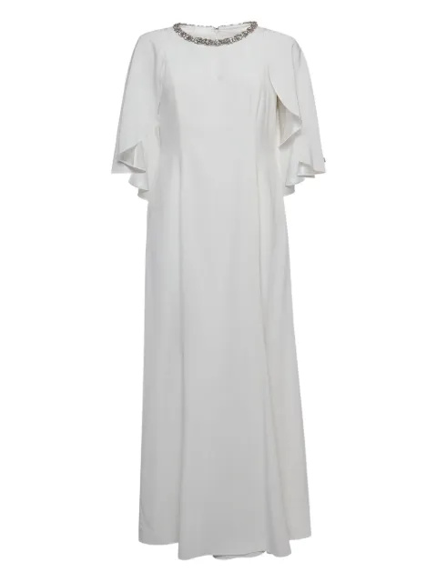 Jenny Packham pre-owned crystal-embellished dress