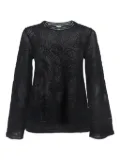 Missoni Pre-Owned lurex-detailing top - Black