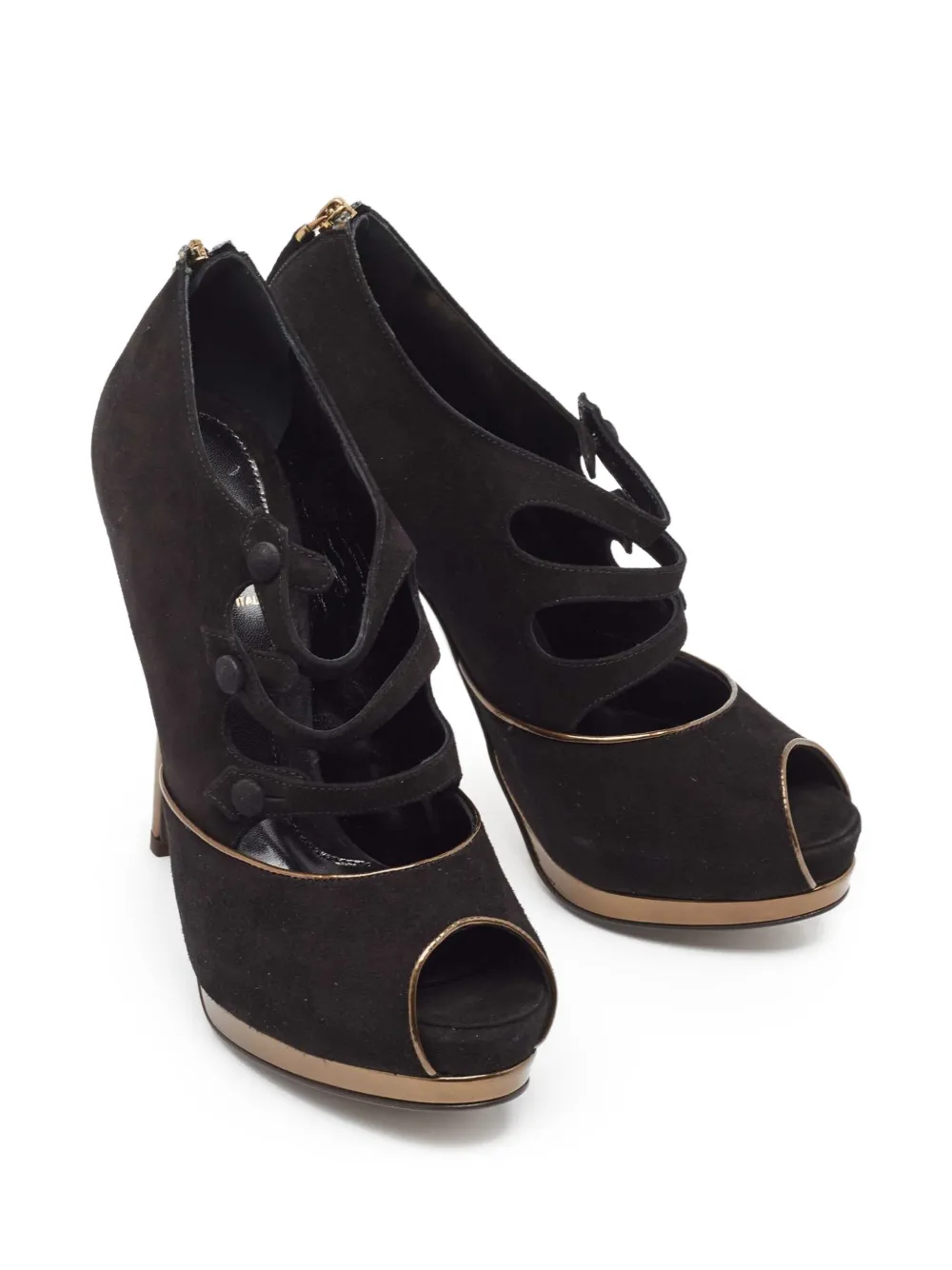 Fendi Pre-Owned 110mm suede pumps | Image 2