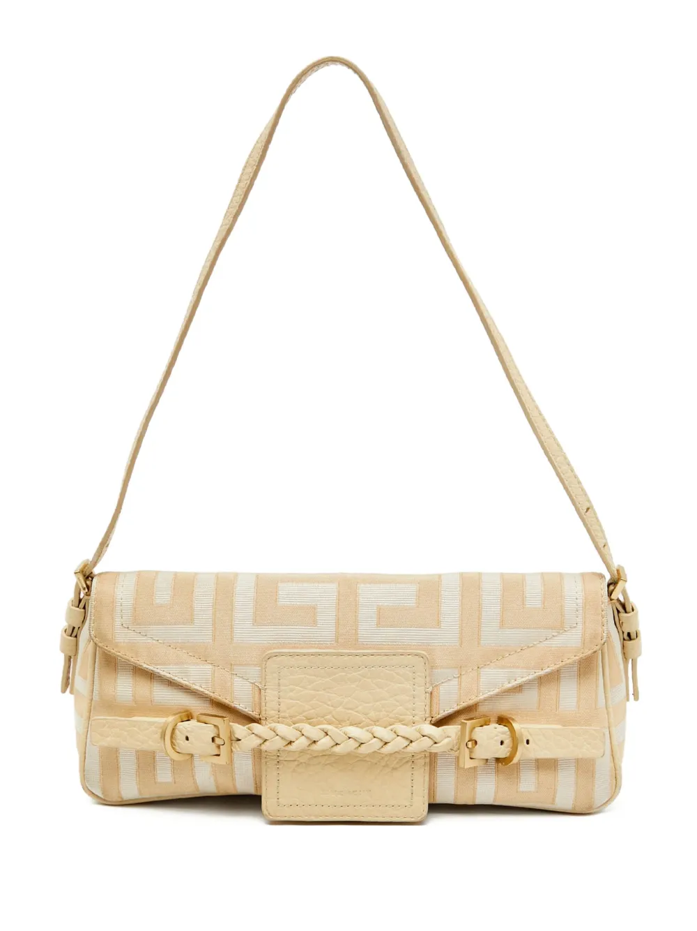 Givenchy Pre-Owned monogram canvas shoulder bag | Neutrals | Image 1
