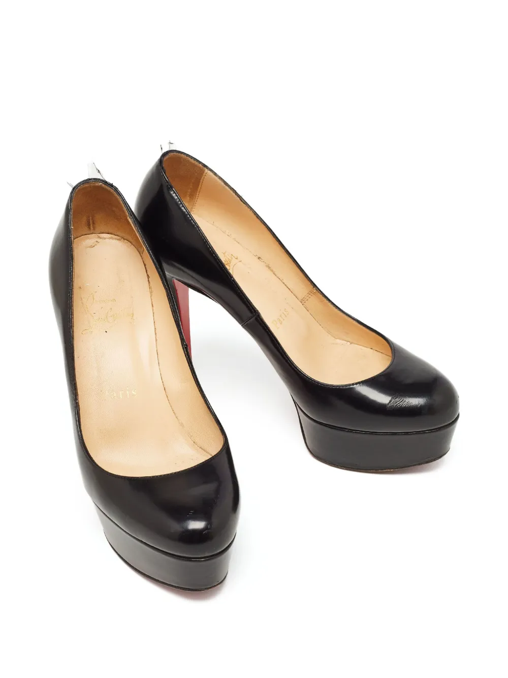 Christian Louboutin Pre-Owned Leren pumps - Zwart