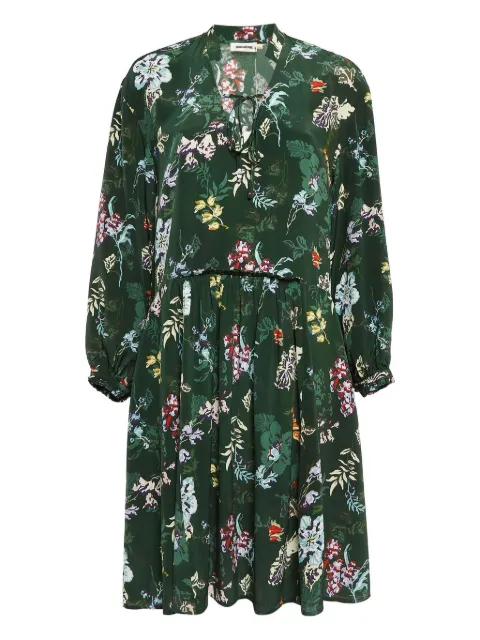Zadig&Voltaire pre-owned floral-print silk dress