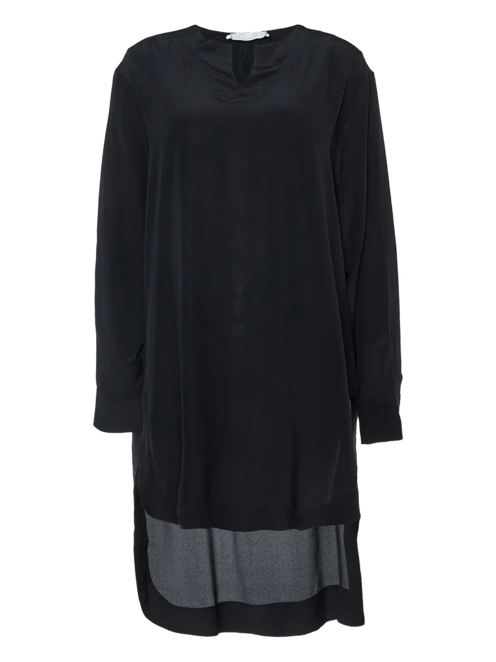 Chloé Pre-Owned silk dress - Black