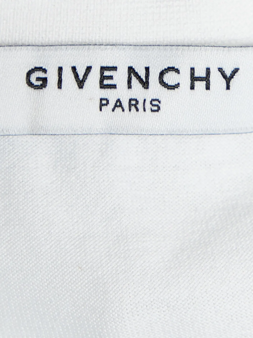 Pre-owned Givenchy Printed Front Cotton T-shirt
