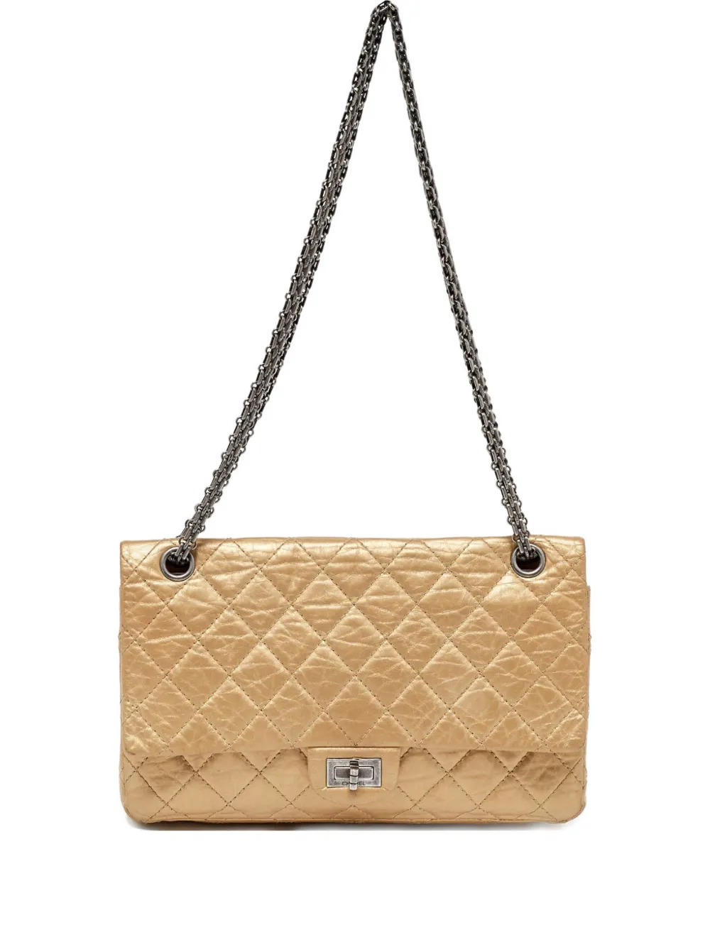 CHANEL Pre-Owned Reissue 2.55 Classic Flap shoulder bag - Oro