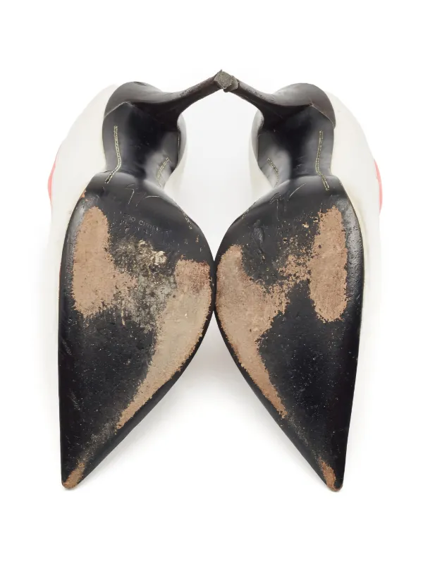 Giuseppe Zanotti Vintage 110mm pointed-toe Stiletto Pumps | White