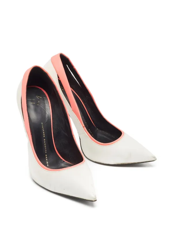 Giuseppe Zanotti Vintage 110mm pointed-toe Stiletto Pumps | White