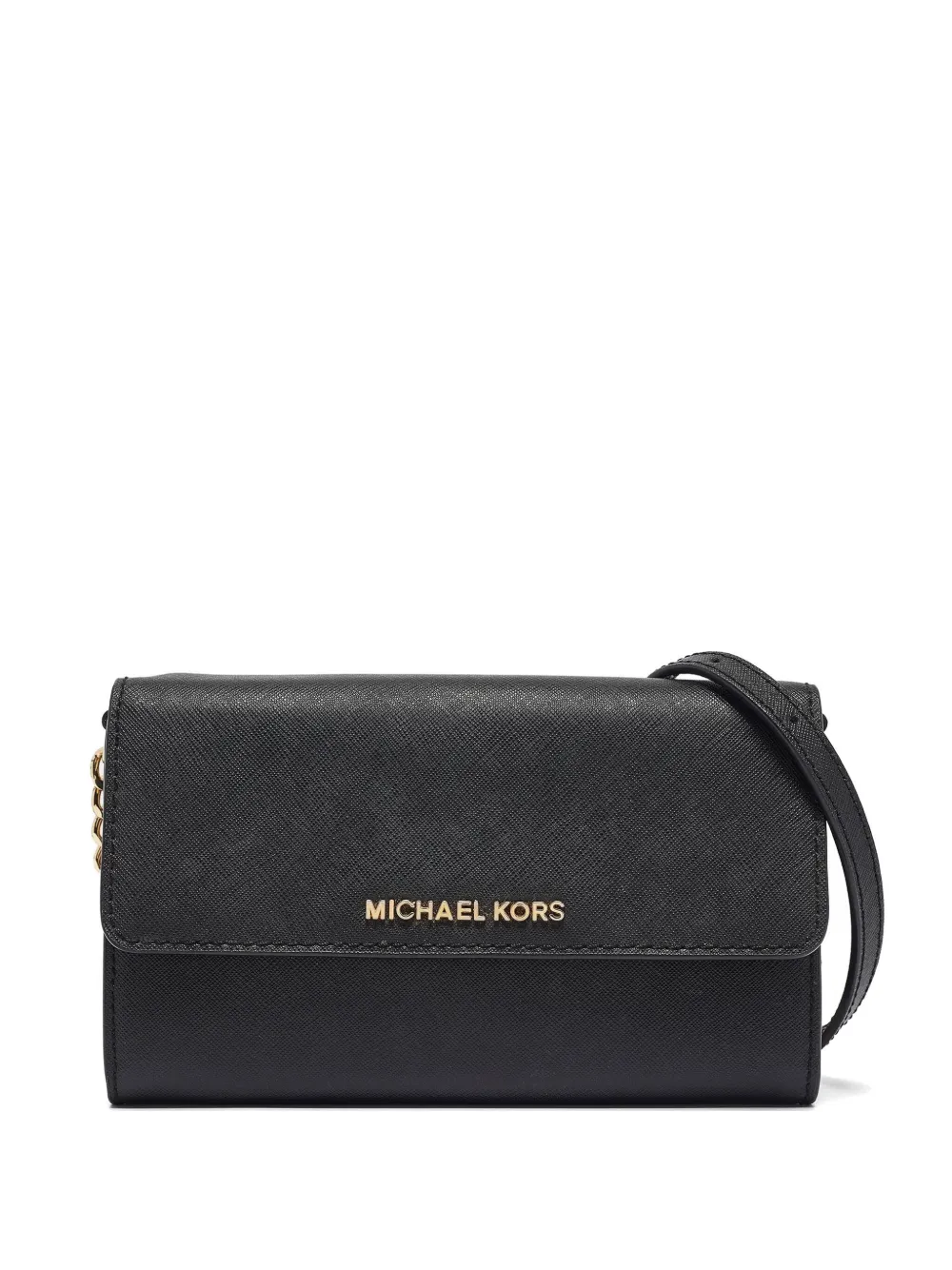 Michael Kors Vintage プレオウンド Jet Set ショルダーバッグ - ブラック Michael Kors Vintage プレオウンド Jet Set ショルダーバッグ - ブラック
