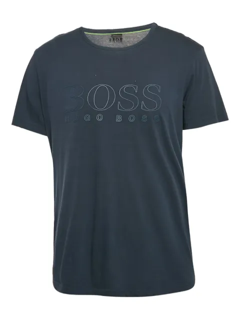 BOSS embroidered-logo cotton T-shirt