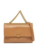 CHANEL Pre-Owned small Coco Luxe leather shoulder bag - Neutrals