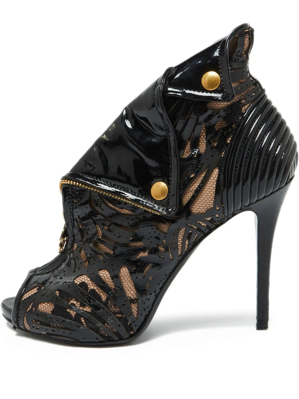 Alexander McQueen Pre-Owned 115mm leather boots | Black | Image 1