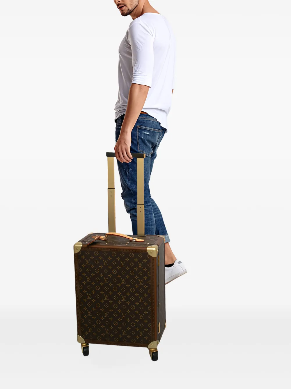 Louis Vuitton Pre-Owned bolsa de viaje con monograma | Estilos de archivo | Image 2