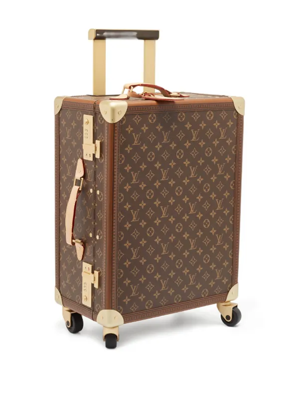 LOUIS VUITTON ケース ブラウン Louis Vuitton Monogram Zephyr Hard Case Luggage Bag 55 Brown