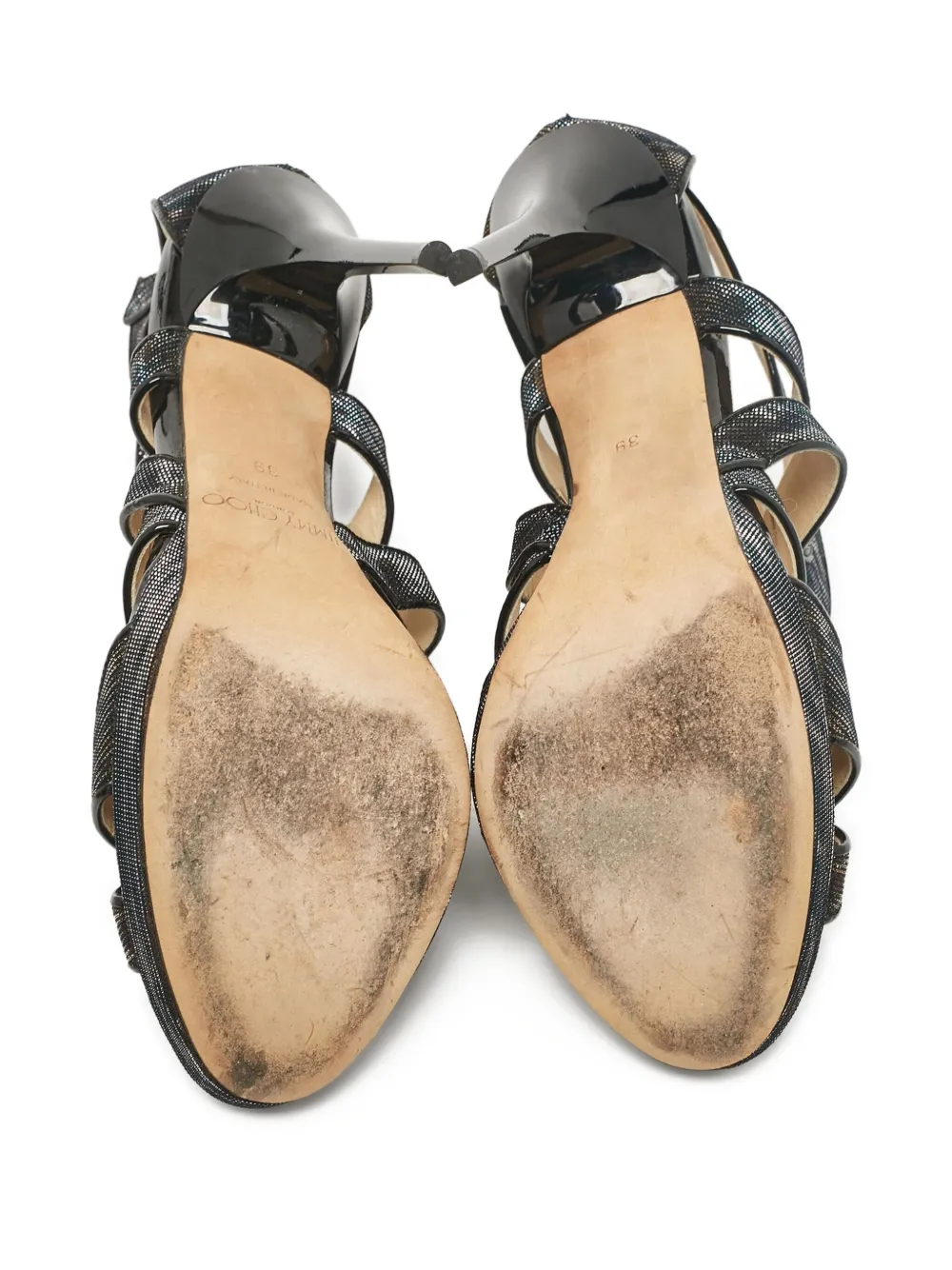 Jimmy Choo Pre-Owned sandalias Karla con tacón 110mm | Image 2