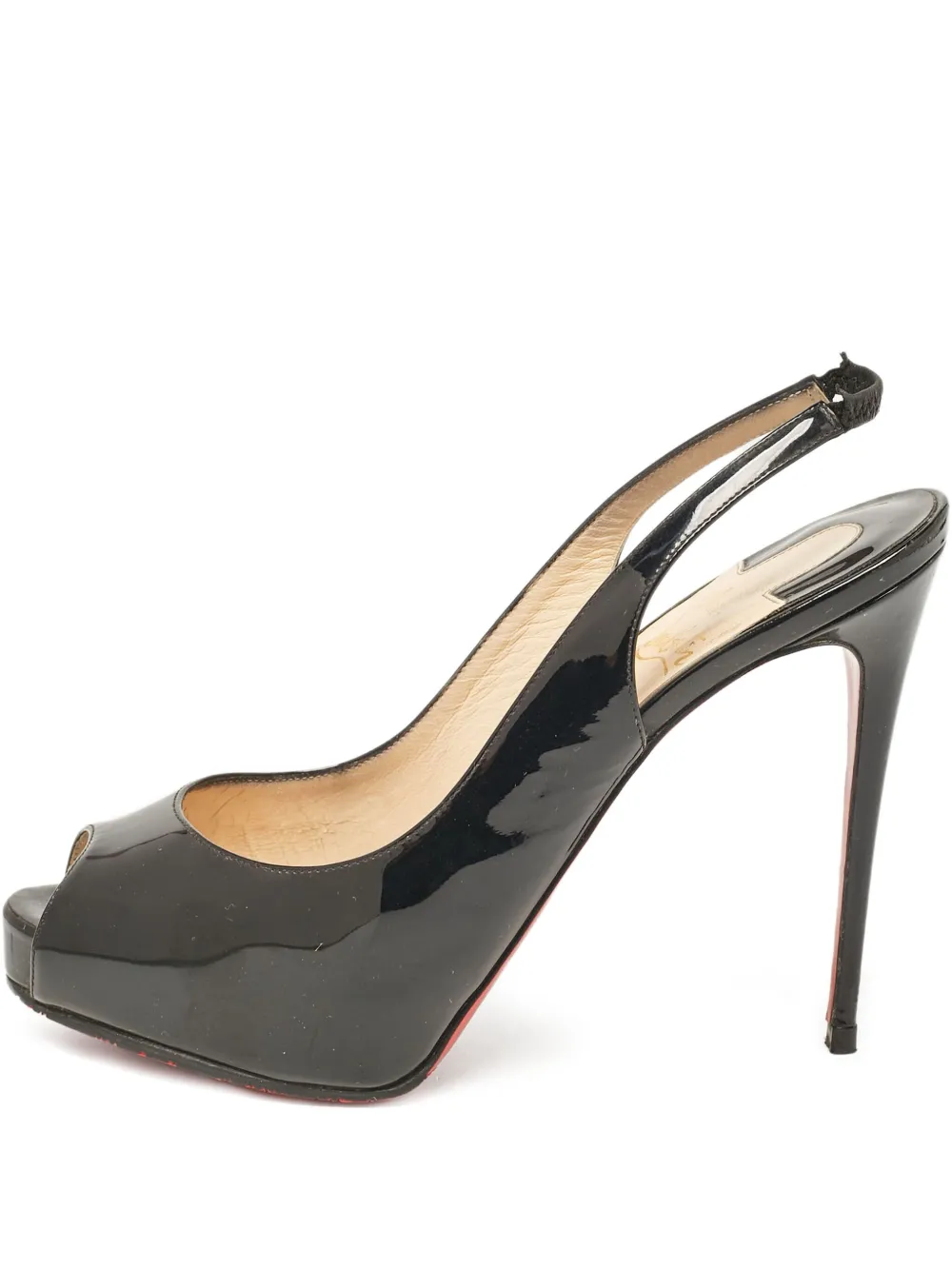 Pre-owned Christian Louboutin 120mm Patent Pumps