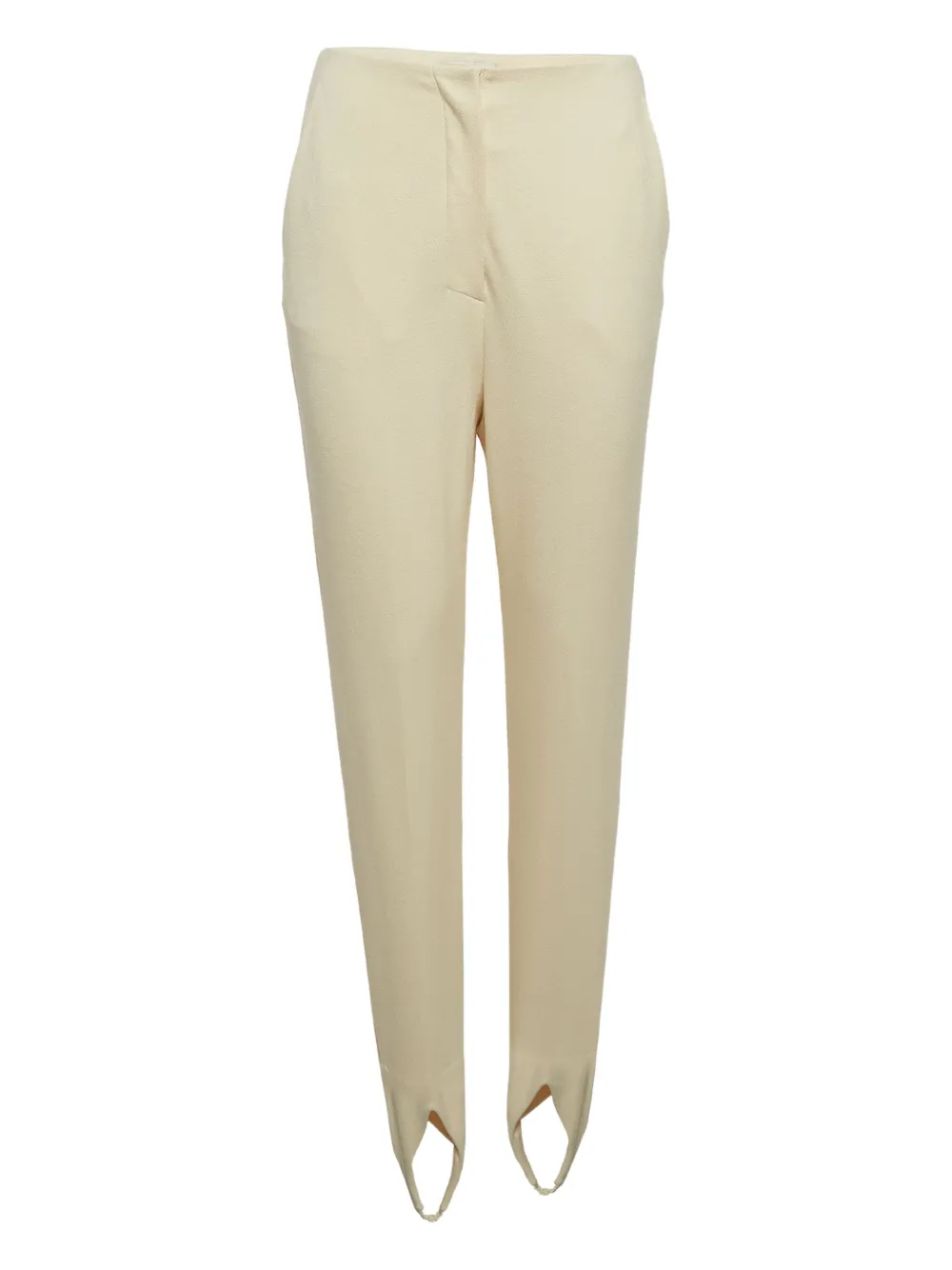 Nanushka Pre-Owned straight-leg trousers | Neutrals | Image 1