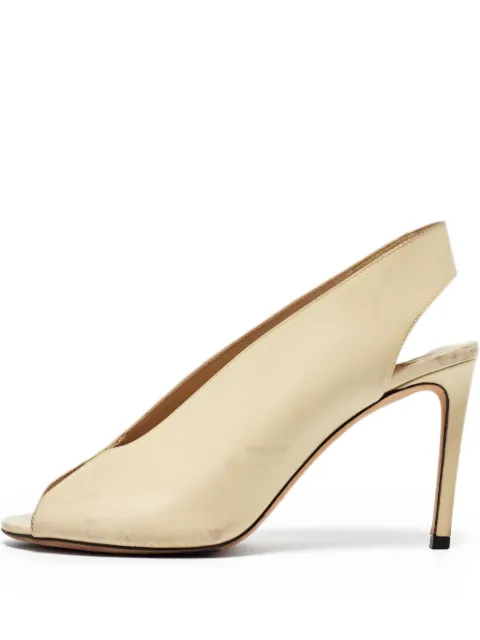 Jimmy Choo Pre-Owned sandalias de piel con tacón de 90mm