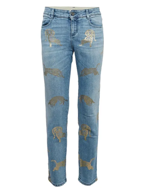 Stella McCartney Pre-Owned jean à imprimé