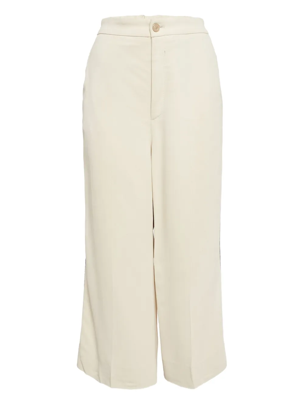 Gucci Pre-Owned Web-stripe trousers | White | Image 1
