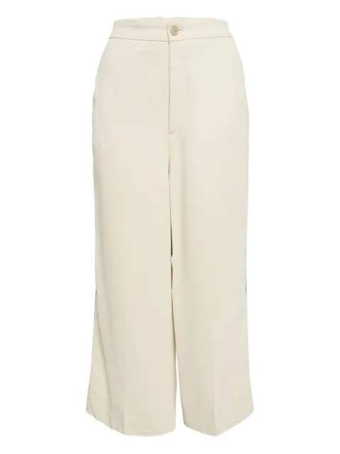 Gucci Pre-Owned Web-stripe trousers