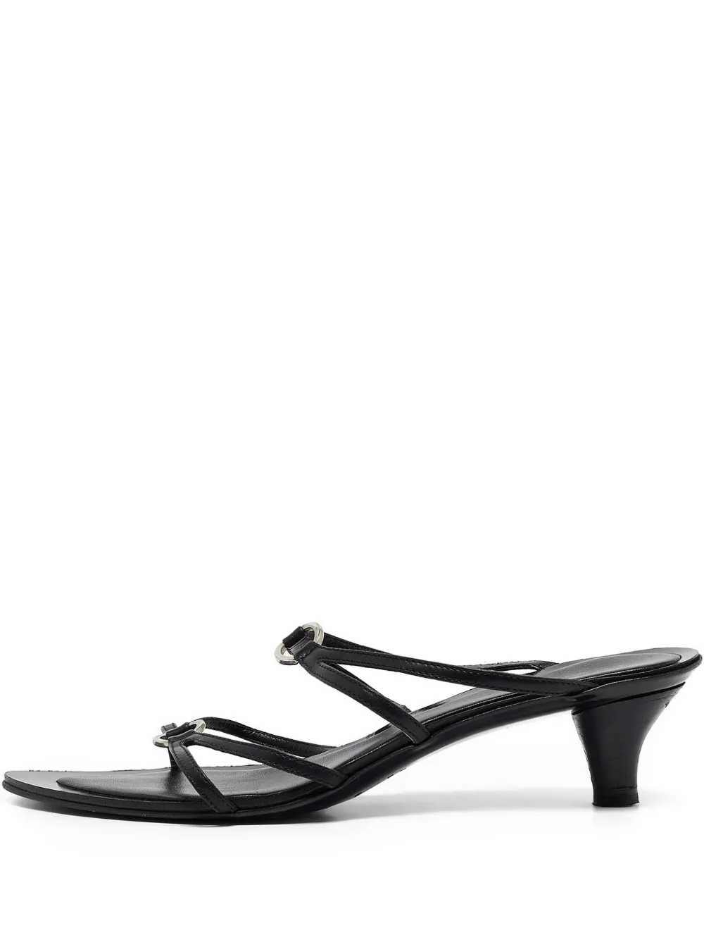 Sergio Rossi Vintage 60mm strappy heeled sandals | Black | Image 1