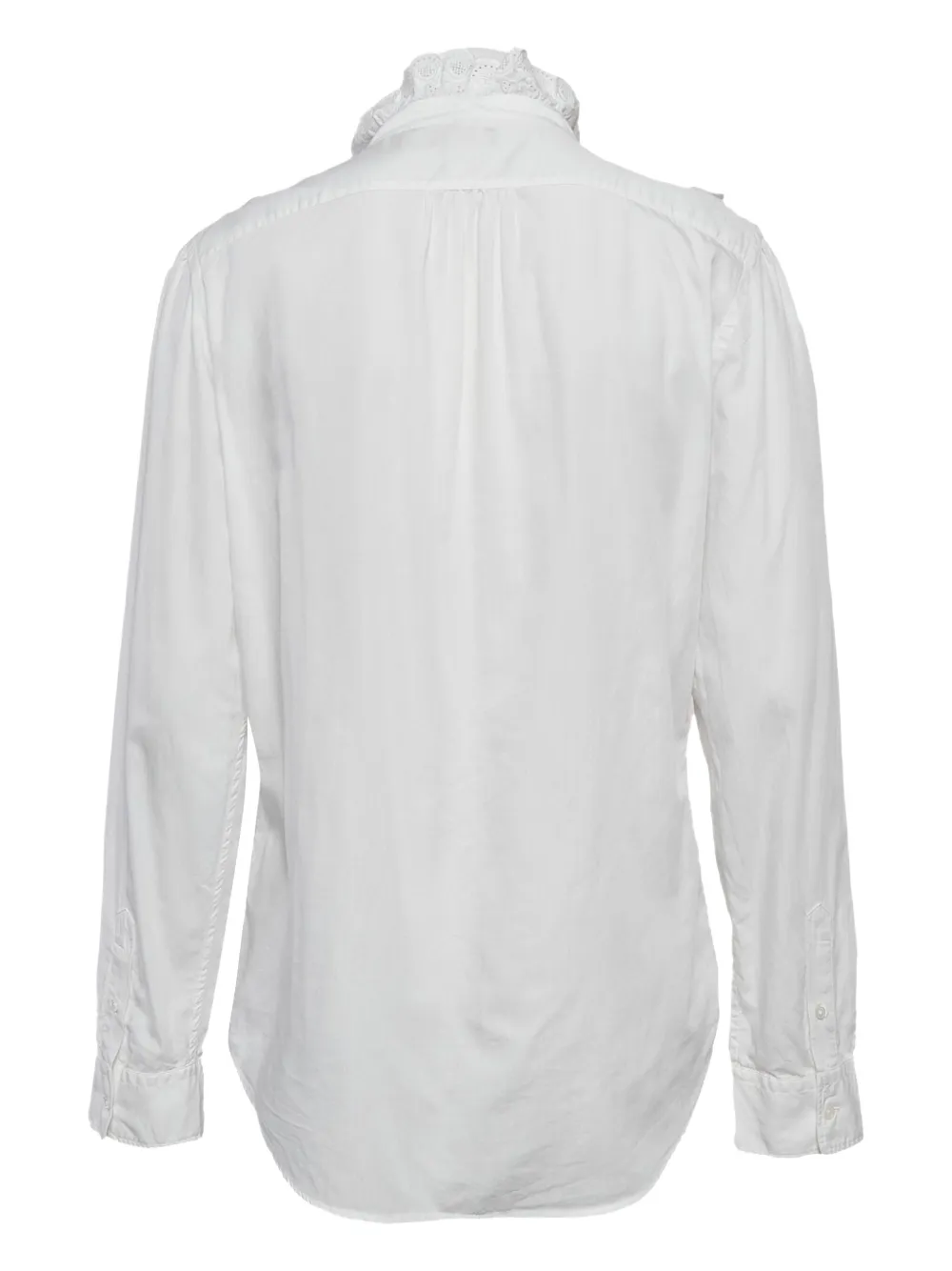 Polo Ralph Lauren Vintage ruffled broderie-anglaise shirt | Image 2