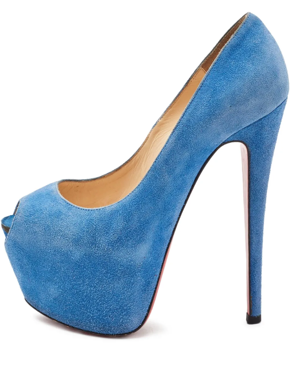 Pre-owned Christian Louboutin 150mm Daffodile Pumps