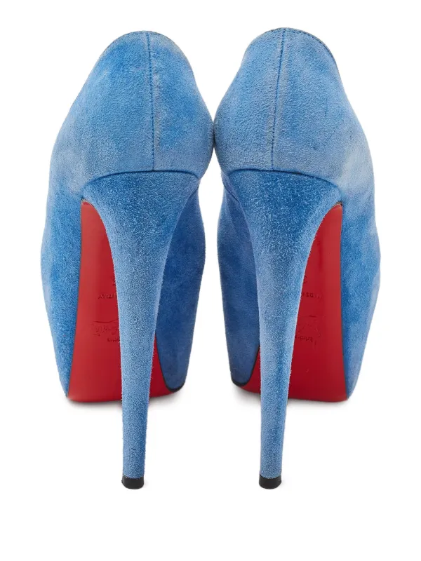 Christian Louboutin Pre-Owned Daffodile 150mm パンプス | ブルー