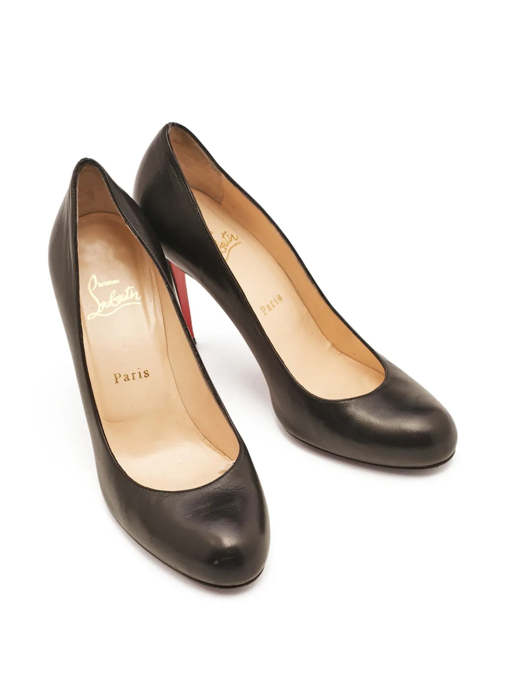 Christian Louboutin Pre-Owned Leren pumps - Zwart