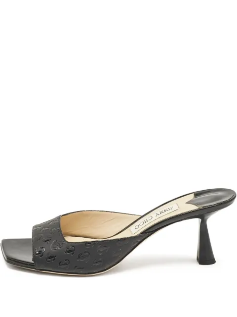 Jimmy Choo Pre-Owned 80mm leather sandals 