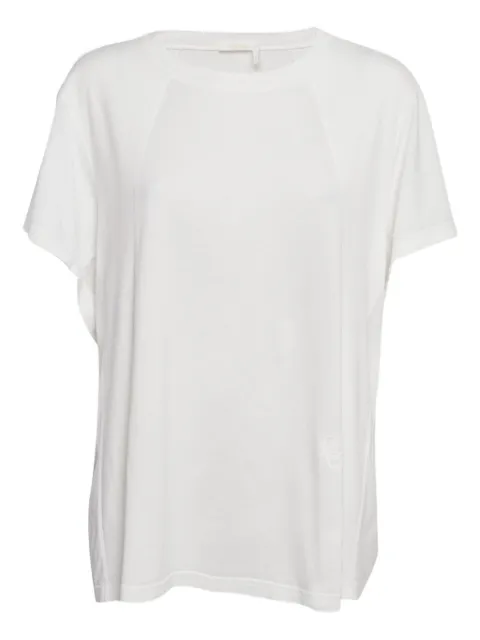 Chloé Pre-Owned crew-neck embroidered T-shirt